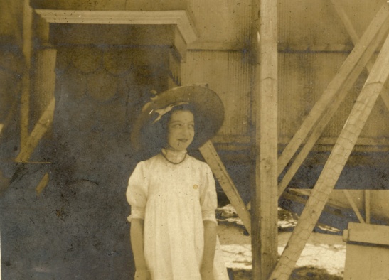 Lilly at Coney Island, May 29, 1910.  